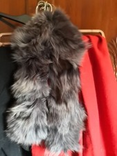 STOLA DA COLLO IN VERA PELLICCIA DI VOLPE Come Da Foto .Vintage .