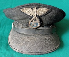 F.S. FS FERROVIE dello STATO : Vecchio  CAPPELLO BERRETTO da FERROVIERE 