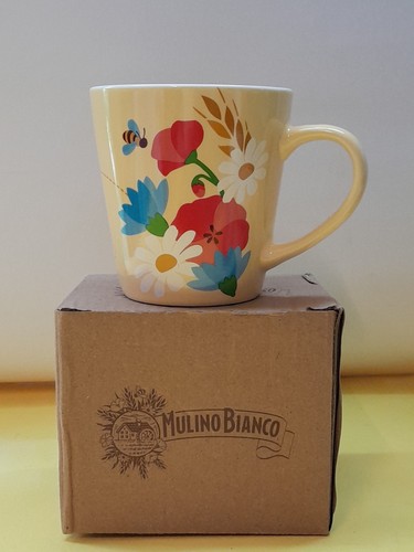 Tazza mulino bianco fiori - bianco,