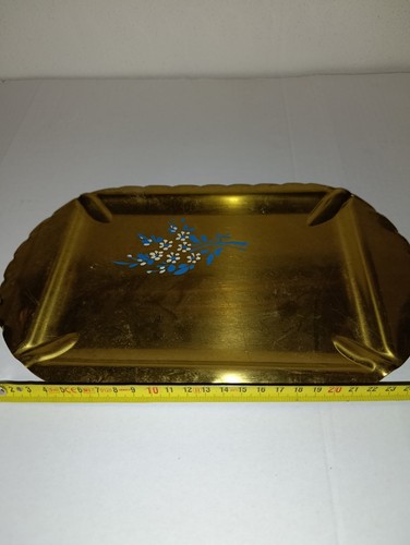 Vassoio ottone dipinto - in,
