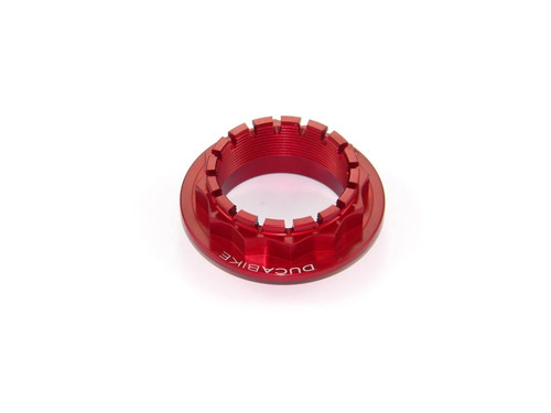 Dado ruota posteriore rosso - dado,