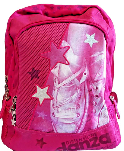 Zaino fuxia scuola dimensione - fuxia,