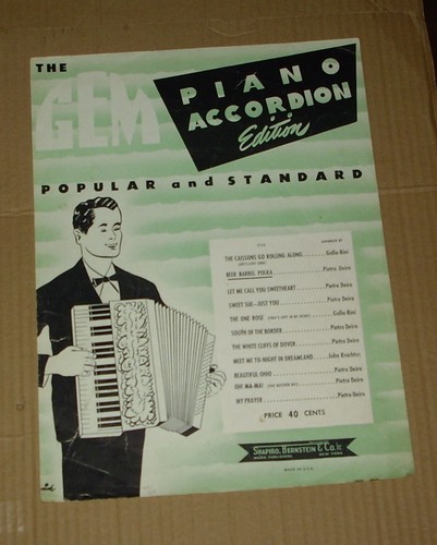 Spartiti vintage the gem piano - spartiti,