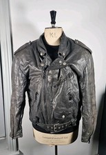 Dainese Giacca Moto Pelle Uomo EU 54/UK 44 Nero Corazzato Biker Large