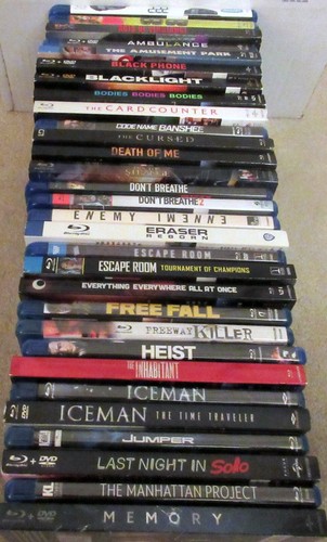 Blu ray lot action - lot, thriller
