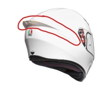 Agv spoiler casco K1 bianco