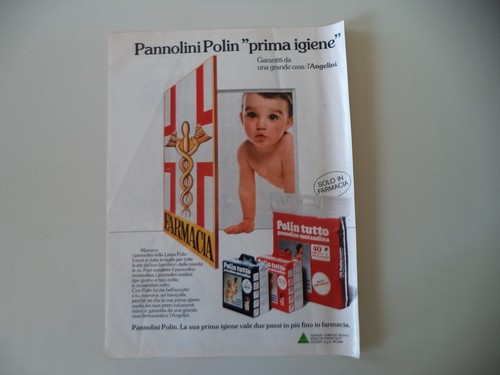 Advertising pubblicità 1981 - advertising,