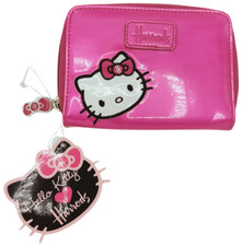 portafoglio Sanrio Harrods x Hello Kitty HK Classic Edizione Limitata 2010 NUOVO