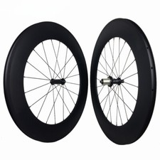 Set ruote bici corsa fibra di