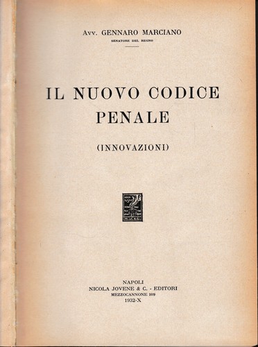 Nuovo codice penale - il,