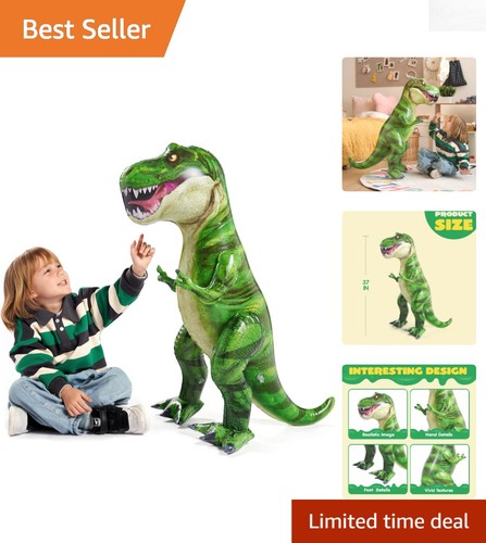 Dinosauro rex gonfiabile - gonfiabile, 37"