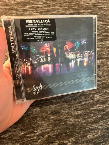 Metallica 2 cd - s&m, live