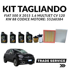Kit Tagliando Fiat 500X 1.6
