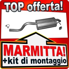 Silenziatore Posteriore per