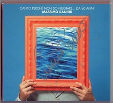 Massimo Ranieri Album Cd Autografato Autografo Canto Perché Non So Nuotare...