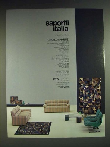 Mobili saporiti italia 1985 - mobili,