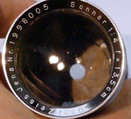 Carl zeiss sonnar 135mm 4 - sonnar, f/4