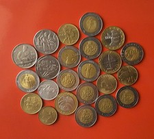 LOTTO DI 23 MONETE CIRCOLATE