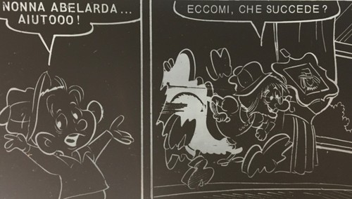 Soldino gigante negativo - gigante, 4