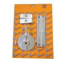 KIT SET ANODI PER MOTORE FUORIBORDO MERCURY F30-F40-F60 HP 4 TEMPI IN ZINCO