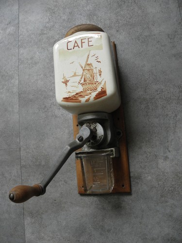 Antique coffee grinder - coffee, mill