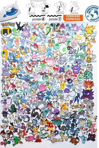 Patch pokémon monster pikachu - pokémon,