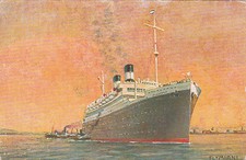 * Navi passeggere  - NGI Navigazione Generale Italiana - Augustus (Flumiani)