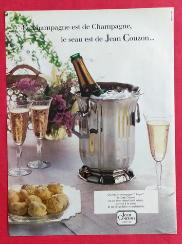Publicité presse seau - publicité, à