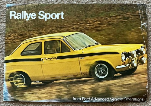 Ford rallye sport - ford, escort