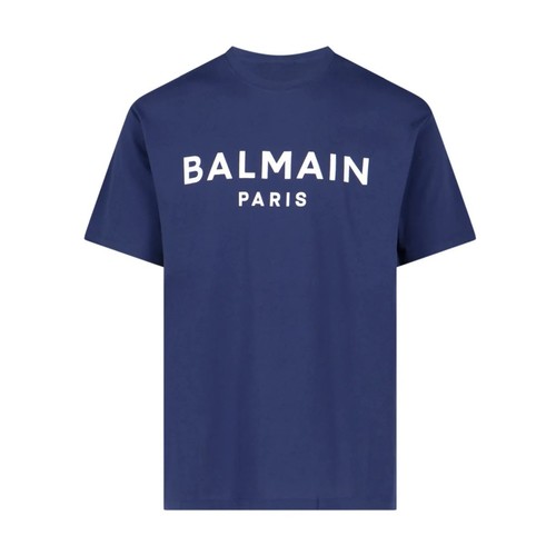 Shirt logo balmain paris - t-shirt,
