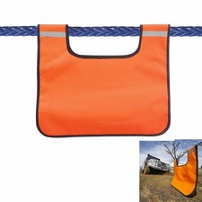 Accumulo di cavi di verricello con striscia riflettente Orange Winch Rope