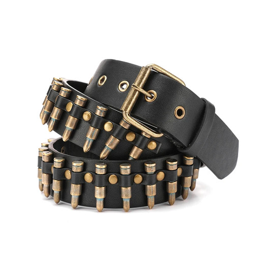 Cintura punk bronzo metallo