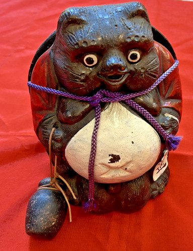 Statuette terre cuite argile - cuite,