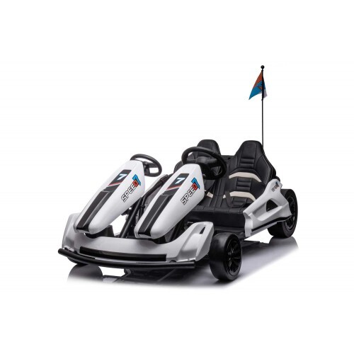 Kart bianco auto elettrica - auto,