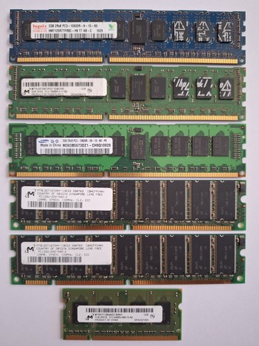 Lotto memorie ram - memorie,