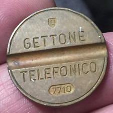 GETTONE TELEFONICO 7710 produz. ESM