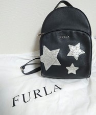 Zaino FURLA Limited Star beige pelle argento stella ottime condizioni
