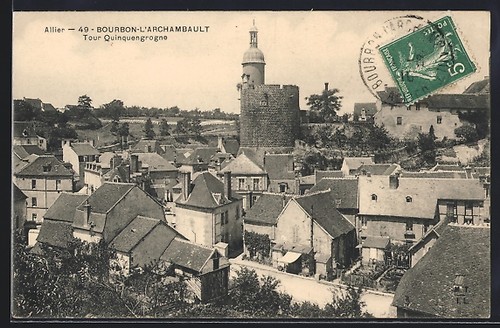 Cpa bourbon archambault - cpa, bourbon-l´archambault