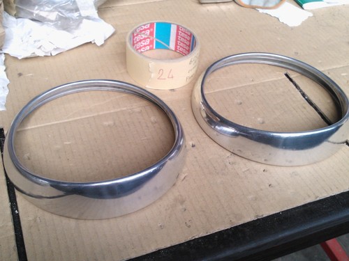 Coppia cornici faro con
