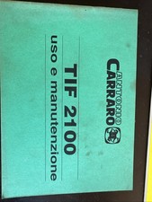 Manuale Uso E Manutenzione