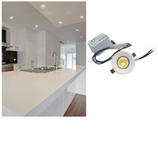 Punto luce led cob 1w bianco