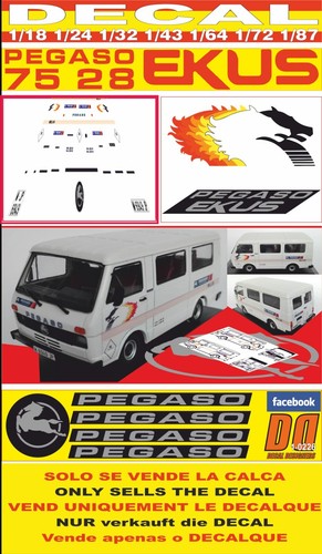 Decal pegaso ekus 1989 - ekus,