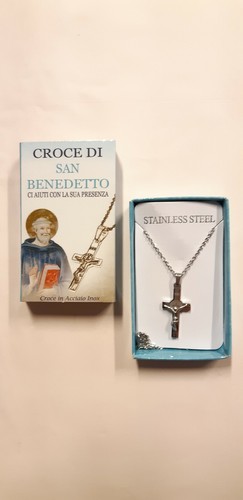 Collana con croce - con, san