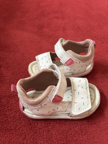 Geox sanalen bianco - bianco, rosa