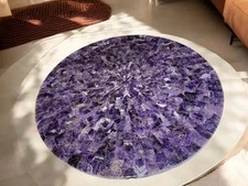 Amethyst Stone Round Top Agate