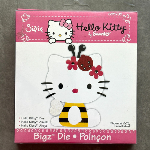 Sizzix hello kitty - hello, bee
