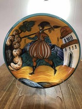 Grande ciotola vintage dipinta