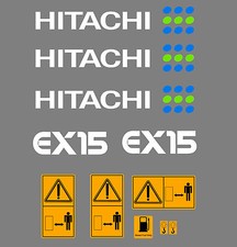Hitachi EX15 Mini Digger