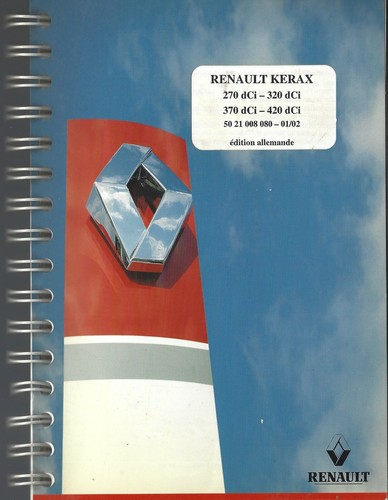 Camion renault kerax manuale - renault,
