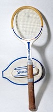 RACCHETTA DA TENNIS IN LEGNO SPALDING IMPACT JUNIOR DA COLLEZIONE Vintage
